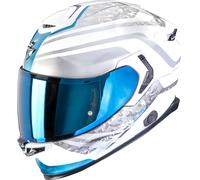 Scorpion EXO-GT SP Air Arten, full face helmet L White/Silver-Blue