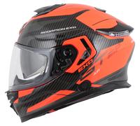 Scorpion Exo-GT SP Air Flex Full-Face Helmet unisex Black/Neon red, XL