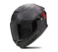 Scorpion EXO-GT SP Air Techlane Helmet, black-grey-red, size S for Men