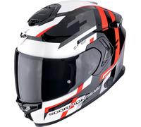 Scorpion EXO-GT SP Air Tornado, full face helmet XL Black/White/Grey/Red