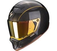 Scorpion EXO-HX1 Carbon SE Solid Gold Helmet, black-gold, size 2XL for Men