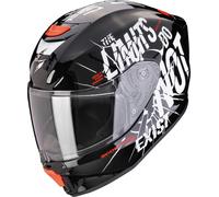 Scorpion Exo-JNR Air Boum Kids Helmet, black-white, size S