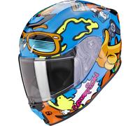 Scorpion Exo-JNR Air Fun Kids Helmet, blue/orange, size Y/S (48/49)