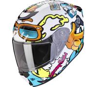 SCORPION SCORPION - Helmet EXO-JNR AIR Fun White / Blue S