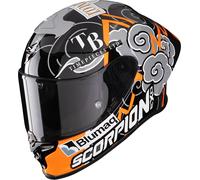 Scorpion EXO-R1 Evo Air Racing # 1 Replica Aron FIM Full-Face Helmet, size S for Men