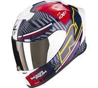 SCORPION EXO-R1 EVO AIR VICTORY full face helmet red-blue-yellow XL
