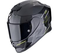 Scorpion EXO R1 Evo Carbon Air Cynergy Helmet, black-yellow, size M for Men