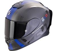 Scorpion EXO-R1 Evo Carbon Air MG, full face helmet M Matt-Black/Blue
