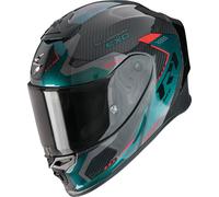 Scorpion EXO-R1 Evo Carbon Air Propel Full-Face Helmet, black-green, size M for Men