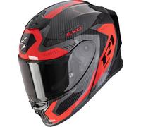 Scorpion EXO-R1 Evo Carbon Air Propel Full-Face Helmet, black-red, size 2XL for Men
