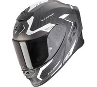 Scorpion EXO-R1 Evo Carbon Air Propel Full-Face Helmet, black-white, size XS for Men