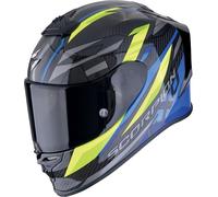Scorpion EXO R1 Evo Carbon Air Runner Helmet, black-blue-yellow, size XS for Men
