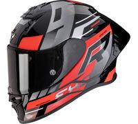 Scorpion EXO-R1 Evo II Air Adrenaline, full face helmet XS Black/Red/Silver