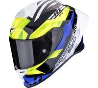 Scorpion EXO-R1 Evo II Air Valere Full-Face Helmet, black/blue/yellow, size S (55/56)