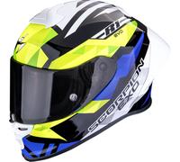 Scorpion EXO-R1 Evo II Air Valere, full face helmet L Black/Blue/Neon-Yellow/White