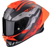 Scorpion EXO-R1 Evo II Air Valere, full face helmet S Matt Black/Red/Grey