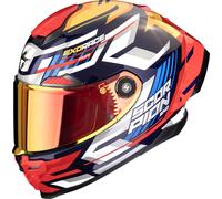Scorpion EXO-Race Air Kobra, full face helmet XS Black/Red/Blue/White