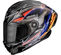 Scorpion EXO-Race Air Move On, full face helmet XL Black/Blue/Orange/Grey