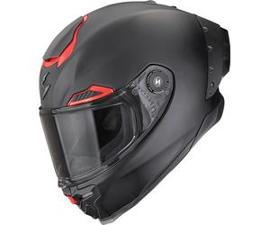 SCORPION EXO-RACE AIR SOLID Integralhelm matt schwarz-rot M