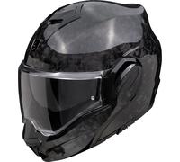 Scorpion EXO-Tech Evo Carbon Onyx, modular helmet L Black/Grey