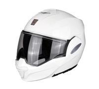 Scorpion EXO-Tech Evo Flip-Up Moto Motorcycle Motorbike Helmet Gloss White