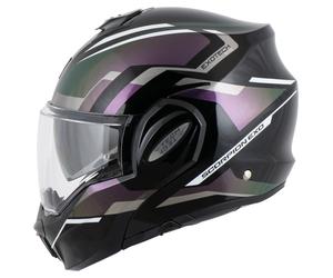 Scorpion Exo-Tech Evo Furio Flip-Up Helmet unisex Chamaeleon, L