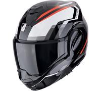 Scorpion EXO Tech Evo Furio Helmet, black-grey-red, size M for Men