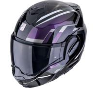 Scorpion EXO-Tech Evo Furio, modular helmet XS Black/Purple/Green
