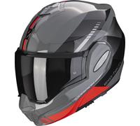 Scorpion Exo-Tech Evo Genre Helmet, black-grey-red, size M for Men