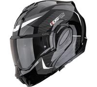 SCORPION EXO-TECH EVO PRO ACUTI Klapphelm schwarz-silber XL