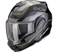 Scorpion Exo-Tech Evo Pro Commuta Helmet, black-yellow-silver, size XL for Men