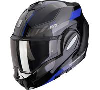 Scorpion Helmet Exo-Tech Evo Socius – Modular Flip-Up – Black/Blue – Size S (Men)