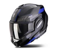 Scorpion EXO-Tech EVO Socius Modular Helmet Black/BlueS Black,Blue