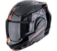 Scorpion EXO Tech Evo Traveller Helmet, black/bronze, size XXL (62/63)