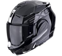 Scorpion EXO Tech Evo Traveller Helmet, black-white, size S for Men