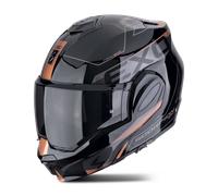 Scorpion EXO-Tech EVO Traveller Modular Helmet Black/CopperS Black,Copper