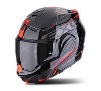 Scorpion EXO Tech Evo Traveller Helmet, black/red, size XS (54)