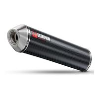 Scorpion Factory Carbon Oval Exhaust - Yamaha YZF 1000 R1 2002 - 2003