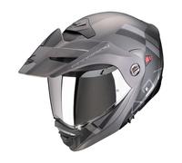 Scorpion Helmets ADX-2 GALANE BLACK/SILVER LRG