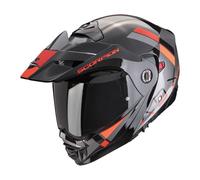 Scorpion Helmets ADX-2 GALANE SIL/BLK/RED SMALL