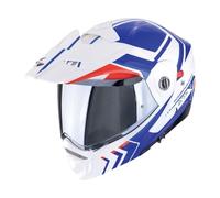 Scorpion Helmets ADX-2 LEWIS WHT/BLU/RED SMALL