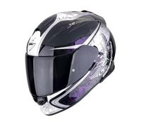 Scorpion EXO-491 Run Helmet, black-white-purple, size XL for Men