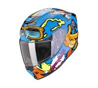 Scorpion Helmets EXO-JNR AIR FUN BLUE/ORA SML