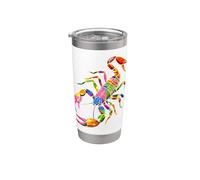 Scorpion Insects Cute Scorpiones Arachnid Funny Scorpions Stainless Steel Insulated Tumbler