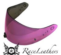 SCORPION KDF16-1 PURPLE VISOR FOR EXO R1&1400 BIKER HELMET (CHECK MECHANISM)