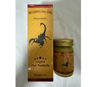 Scorpion Oil Original Hot Formula, 50 ml & Scorpion Hot Balm Combo