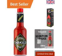 Scorpion Sauce 148ml - The spiciest sauce, made with bold scorpion pepper for...