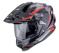 SCORPION SCORPION - Helmet ADF-9000 Air Feat Black / Silver / Red XXL