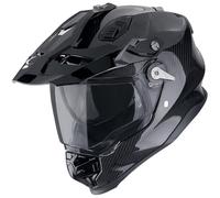 Scorpion ADF-9000 Carbon Air Solid, adventure helmet XS Black