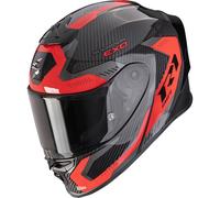 Scorpion EXO-R1 Evo Carbon Air Propel Full-Face Helmet, black-red, size L for Men